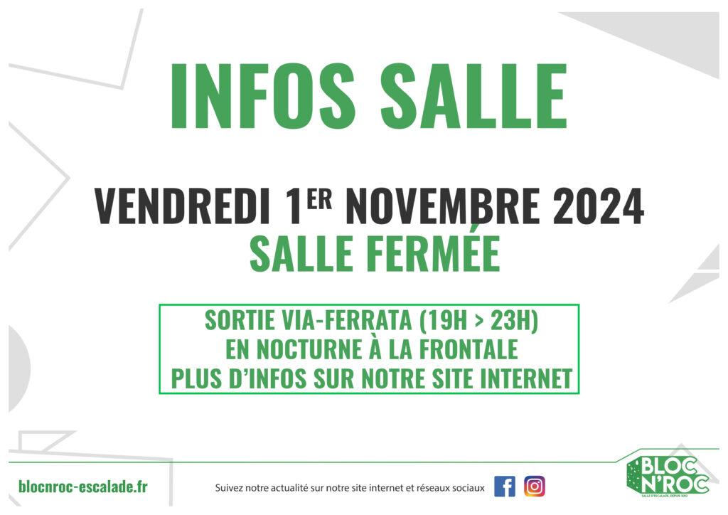 Affiche 1er Novembre 2024