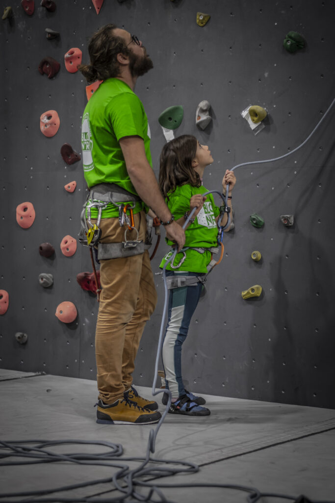 Activité escalade encadrée